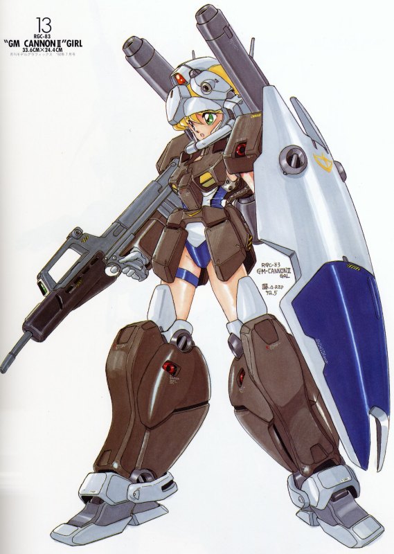 Otaku Gallery  / Art Books / Gundam - Mobile Suit Girls - Mika Akitaka / 011.jpg